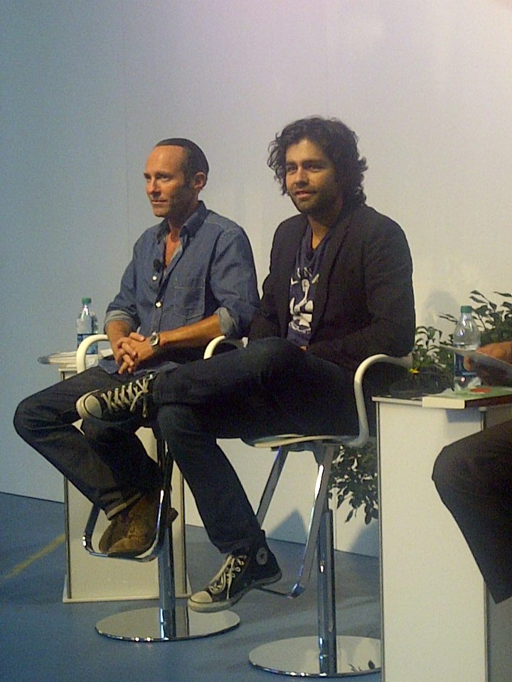 Adrian Grenier speaks about SHFT.com at the Annual Go Further with Ford Event