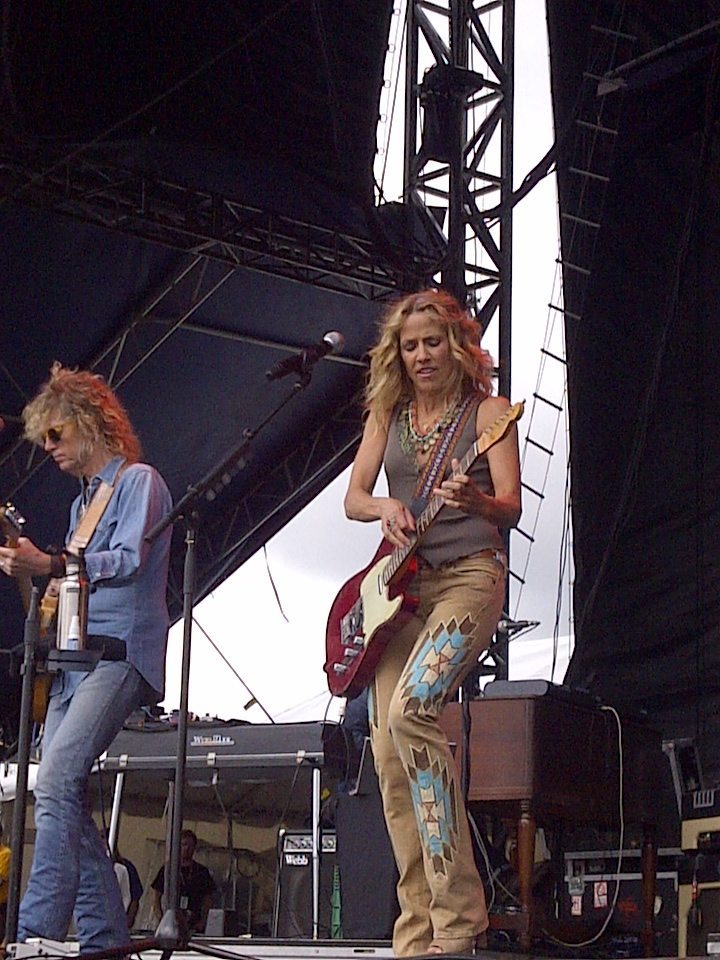 Sheryl Crow Boots and Hearts