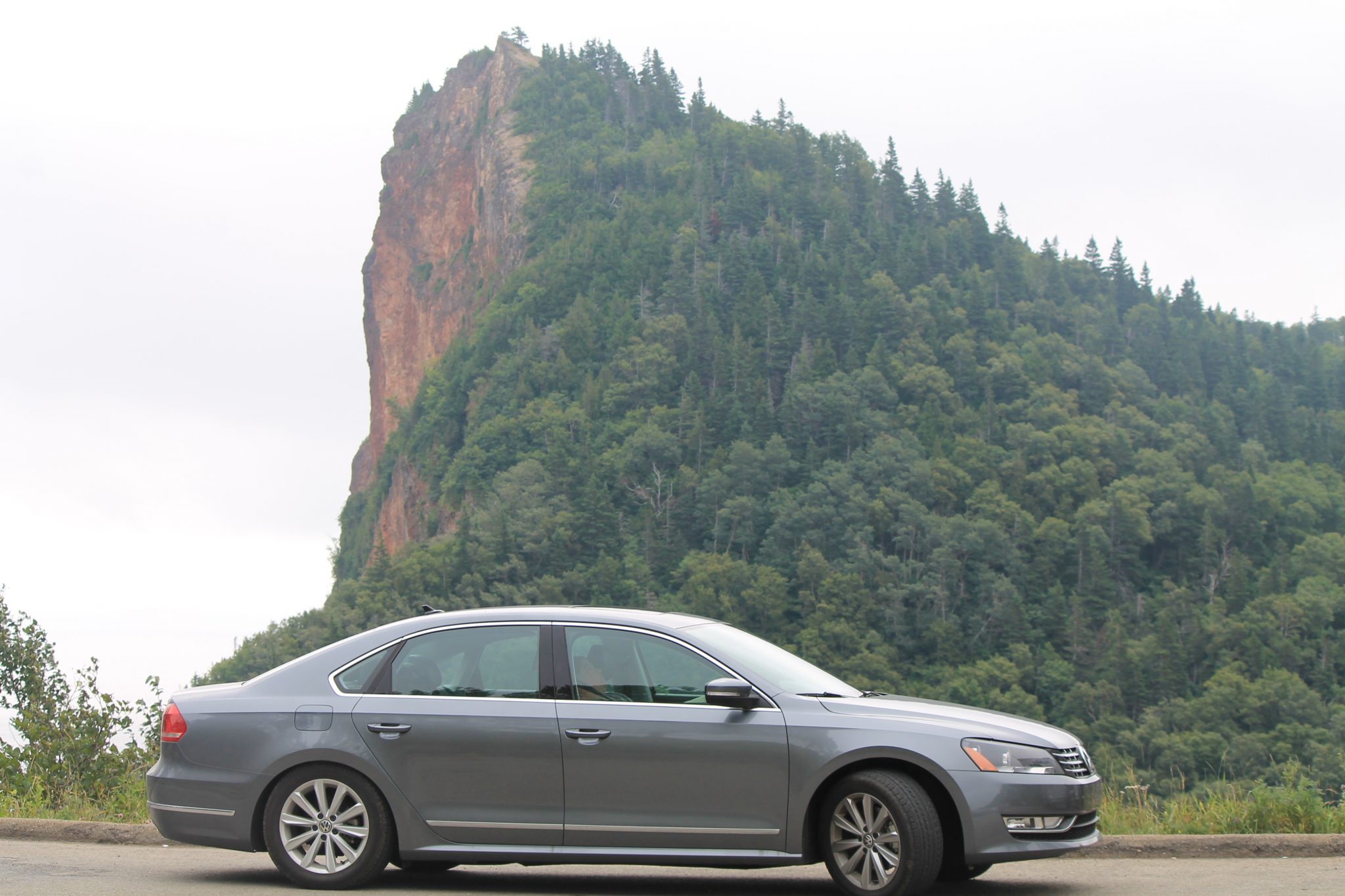 Touring Quebec economically and comfortably in a 2012 Volkswagen Passat