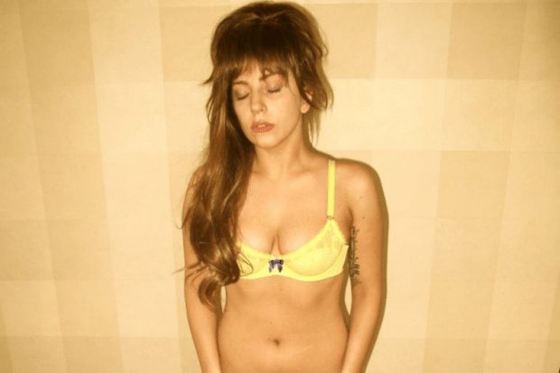Lady Gaga Strips to Promote Body Image