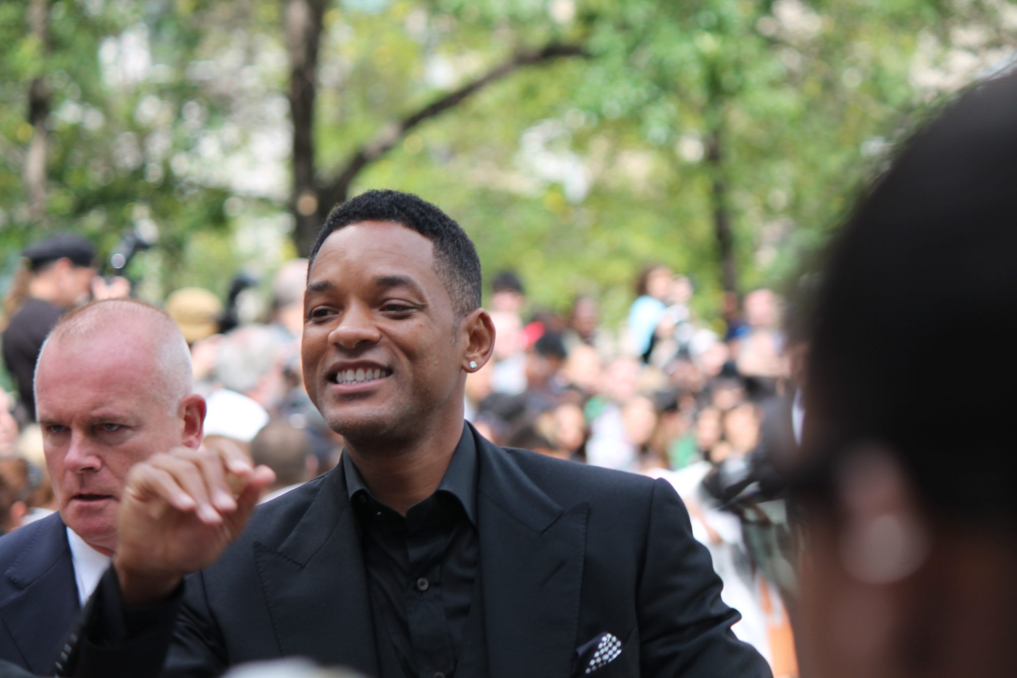 Will Smith and Jada Pinkett Smith work the red carpet at TIFF 2012