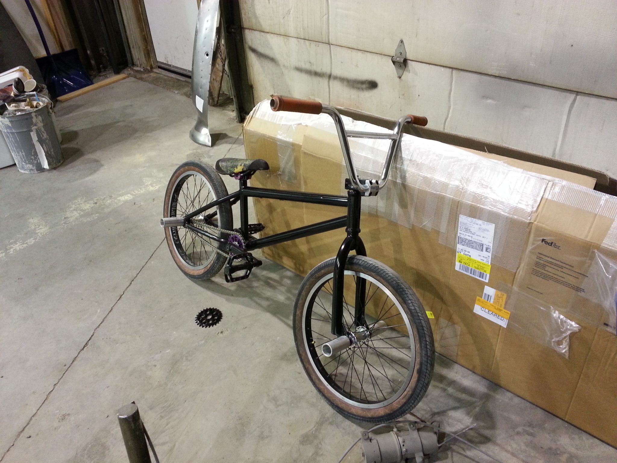 DIY, it’s a great thing! Refinished and Fixing a BMX Bike