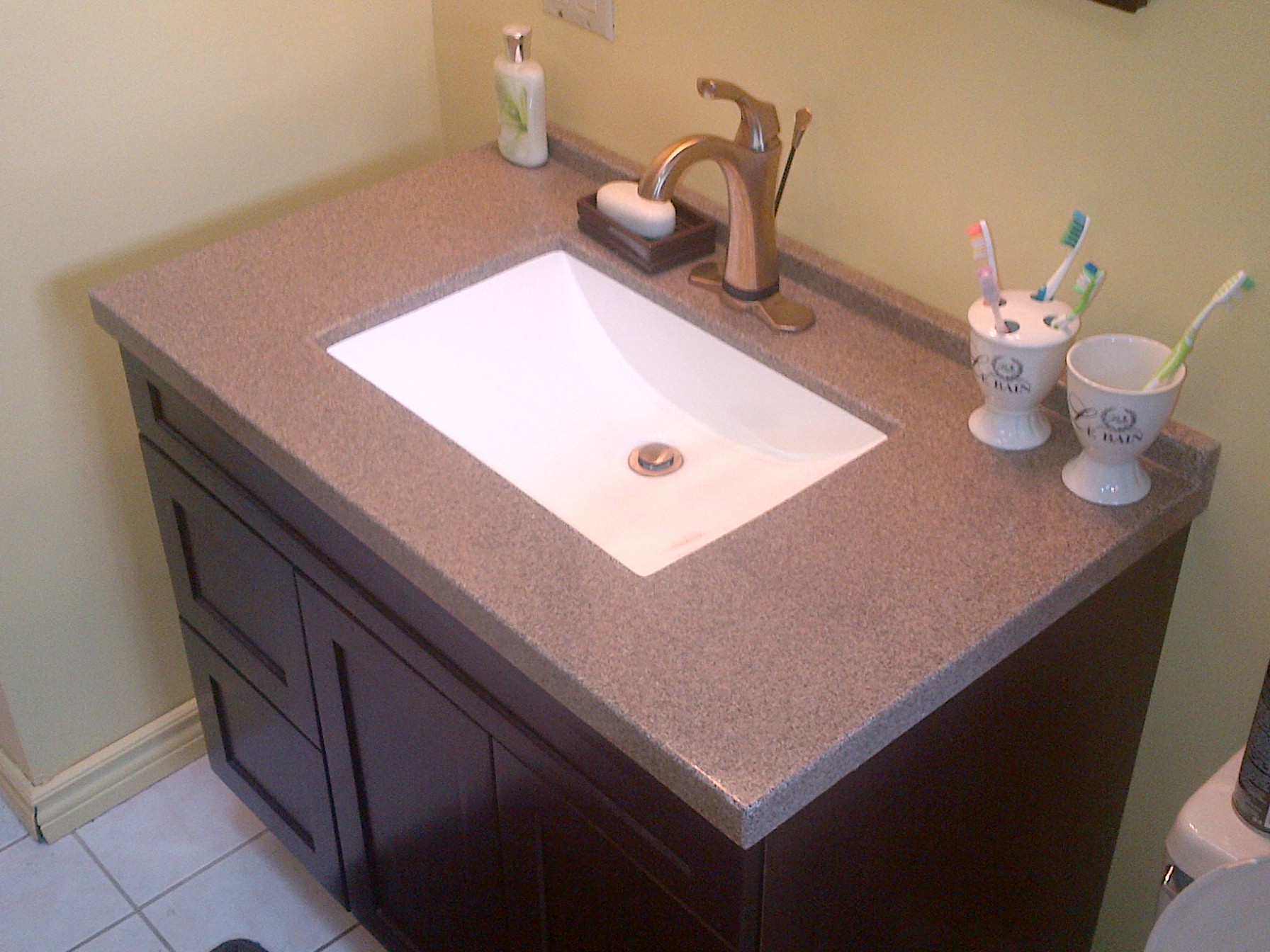 My washroom is a pleasant place to visit with my new Addison single handle lavatory faucet