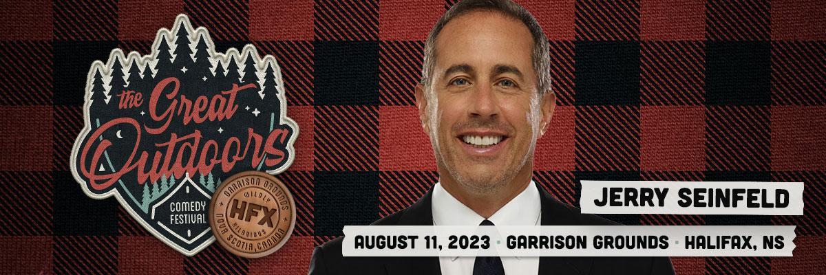 <strong>Jerry Seinfeld Headlining the Great Outdoors Comedy Festival in Halifax!</strong>