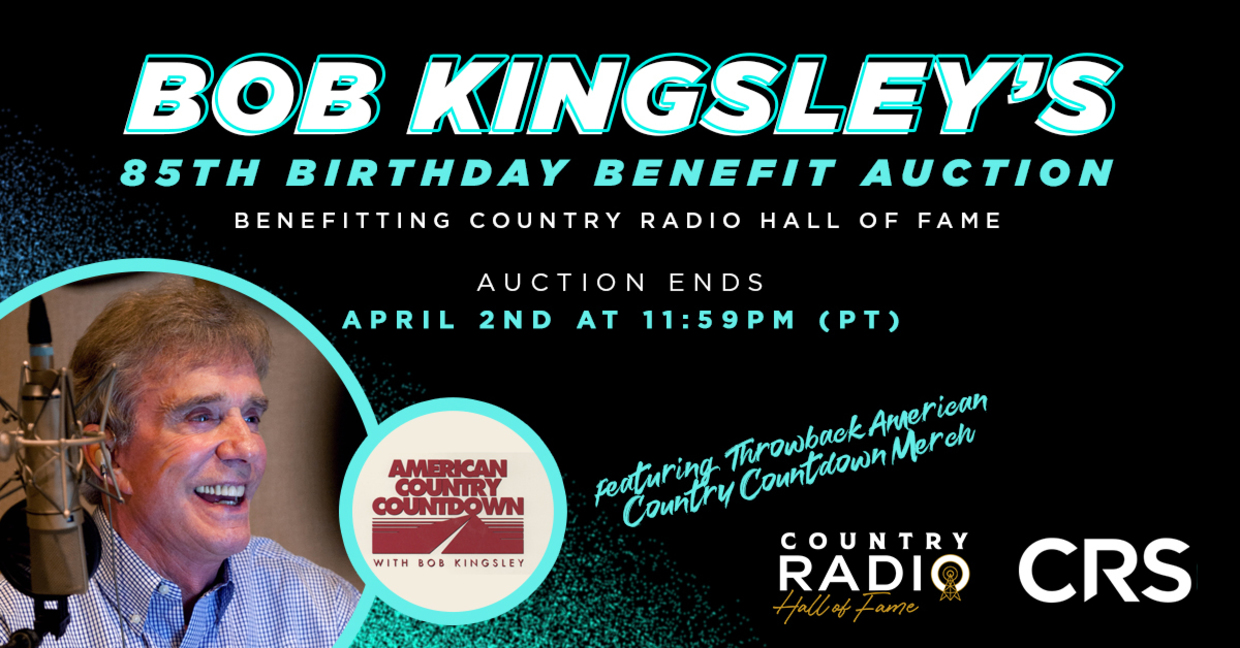 Country Radio Broadcasters Honours Bob Kingsley’s Legacy 